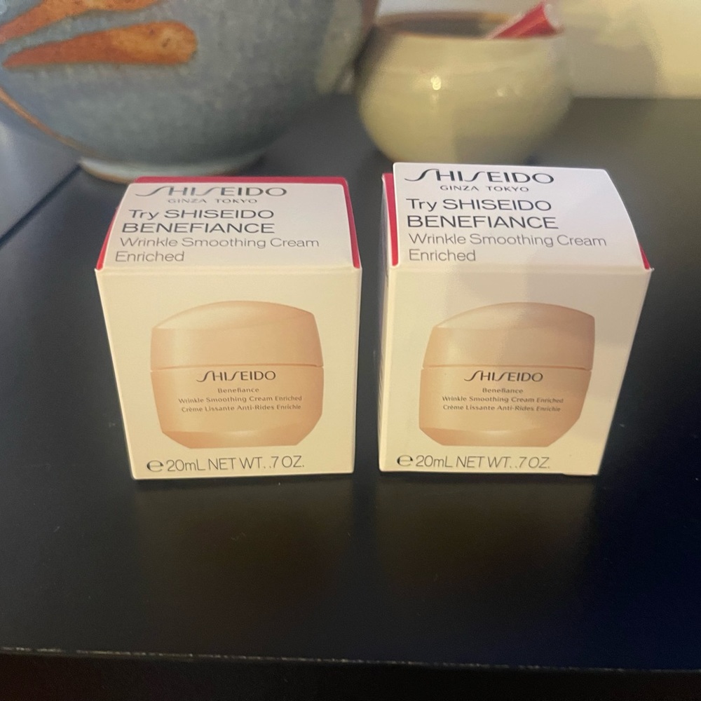 🆕 SHISEDO | 2 PCs Shiseido Benefiance Cream 0.7oz